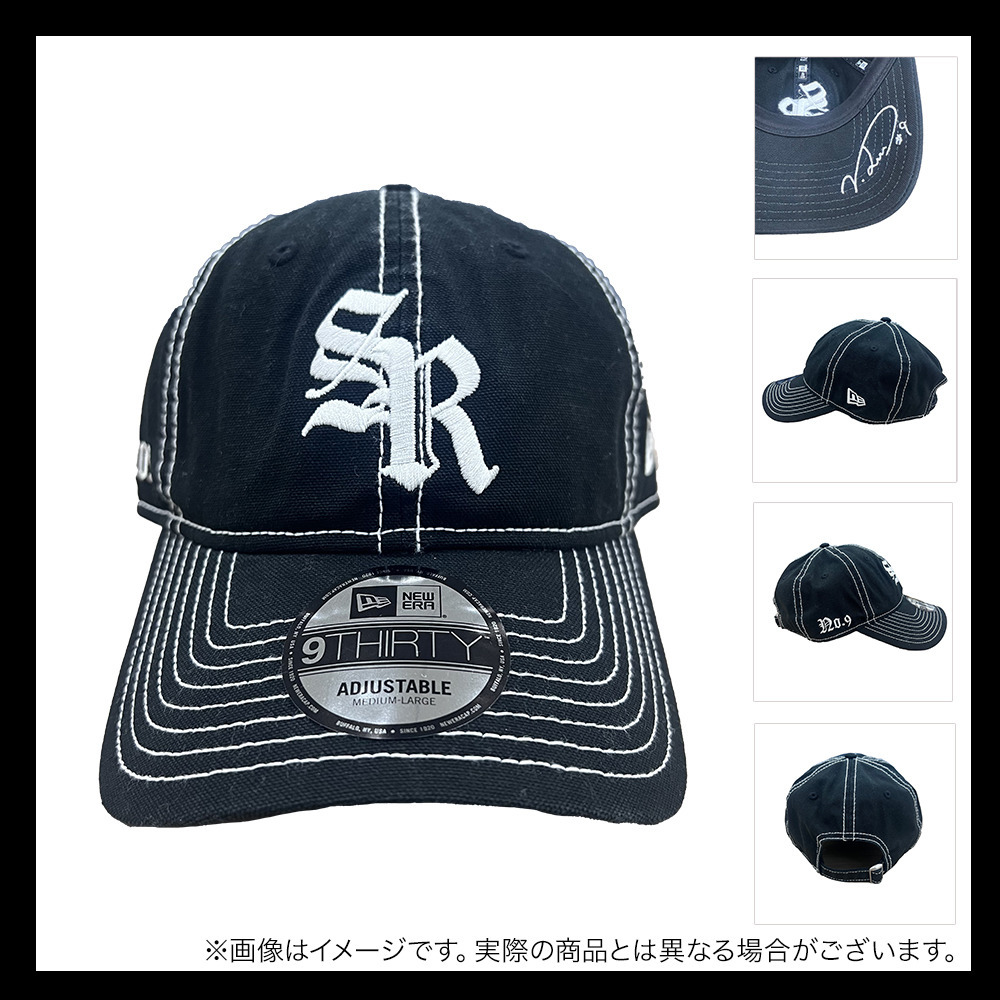 【 ベンドラメ 礼生選手コラボ】No.9 CAP BLACK 詳細画像 ‐ 2